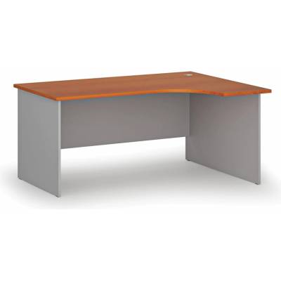 B2B Partner PRIMO GRAY 160x120 cm pravý šedá/třešeň 6131271