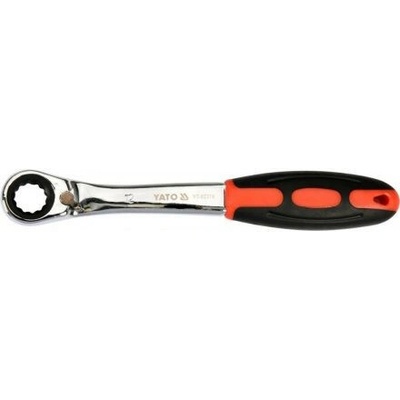 Yato 12 mm zakrivený kľúč s račňou YT-02374