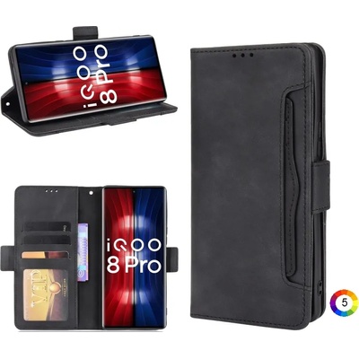 vivo iQOO 8 Pro Wallet Калъф и Протектор