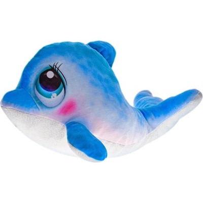 Mikro Делфин плюшен 30см блестящ корем