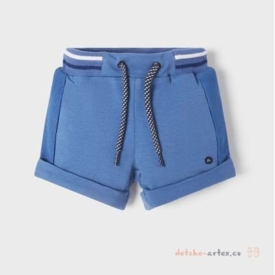 Mayoral Kraťasy natahovcí bavlněné středně modré