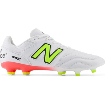 Image 1 of New Balance Футболни бутонки New Balance 442 V2 Firm Ground Football Boots - White/Volt