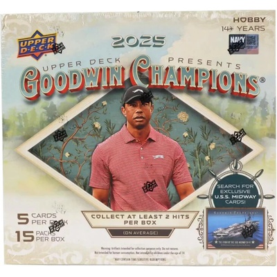 Upper Deck 2025 Goodwin Champions Hobby Box