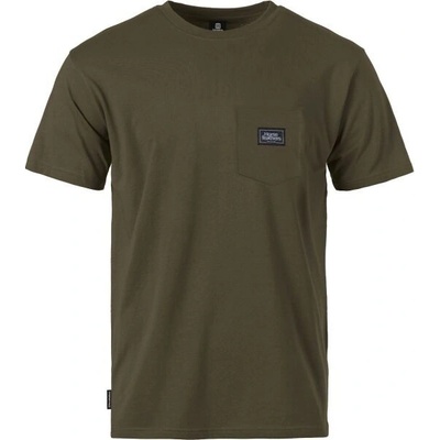 Horsefeathers ALPHA pánské tričko khaki