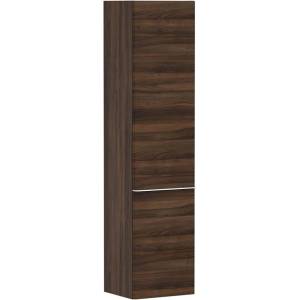 Hansgrohe Xelu Q - Шкаф висок 40x165x35 см, 2 врати, панти отдясно, тъмен орех/матово бяло 54142700 (54142700)