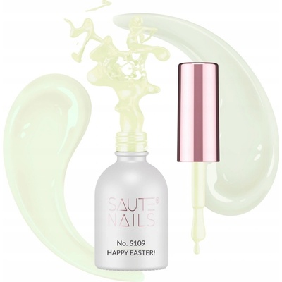 Saute Nails Hybridní lak na nehty 8 ml S109 Happy Easter!