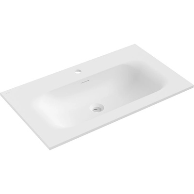 Mexen Vela вградена мивка в плот 81 x 46, 5 см, бяла мат - 25238001 (25238001)