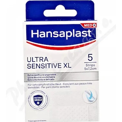 Hansaplast Ultra Sensitive Patch XL 5 ks