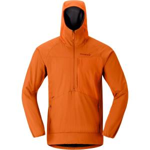 Norrøna Мъжко поларено яке Norrøna Møre Octa Zip Hood Fleece jacket - Gold Flame (005-5583-0113)