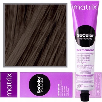 Matrix SoColor Pre-Bonded Extra Coverage na vlasy 505N Hellbraun Natur 90 ml