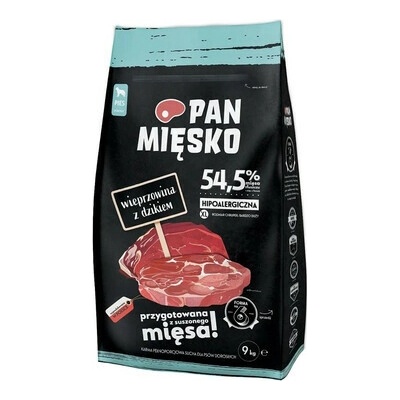 Pan Mięsko Bravčové mäso s diviakom XL 9 kg