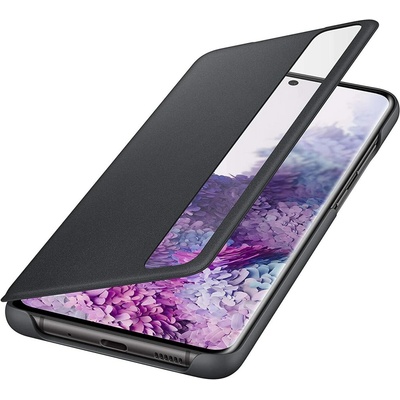 Samsung Оригинален Калъф за SAMSUNG S20 Plus, Clear View, EF-ZG985CBE, Черен