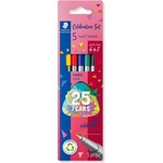 STAEDTLER Fineliner Triplus 0, 3мм 25 цвята асортимент (4+1) (334 BK5 TA)
