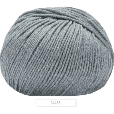 Lana Gatto Merinocot Farba: 14433 ACCIAIO/ACERNO