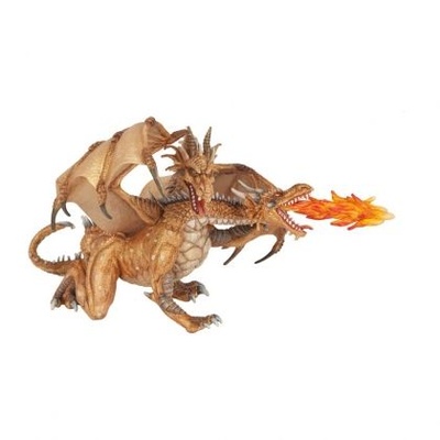 Papo - Фигурка за колекциониране и игра - Двуглав дракон (38938)