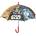 Детски чадър Perletti Kids Star Wars 50643, Многоцветен