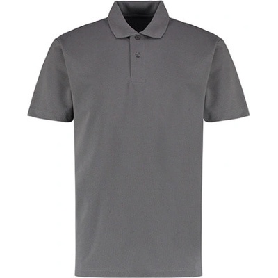 Kustom Kit pánské polo triko KK422 Dark Grey Marl