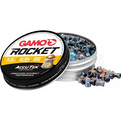 Diabolky Gamo Accutek Rocket 100 ks 5,5 mm – Sleviste.cz