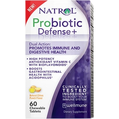 Natrol Probiotic Defense [60 Дъвчащи таблетки]