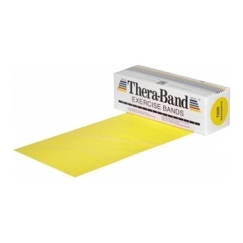 THERA-BAND posilovací guma 5,5 m, žlutá, slabá