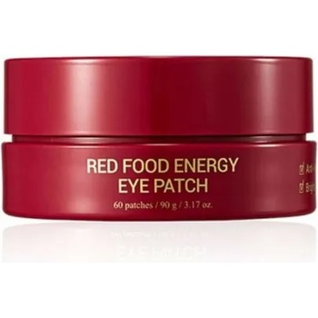 Yadah Red Food Energy Eye Patch - Хидрогелни пачове за околоочен контур 60 бр