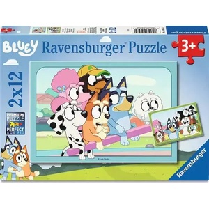 Ravensburger - Puzzle 2x12 Fun with Bluey - 1 - 39 piese