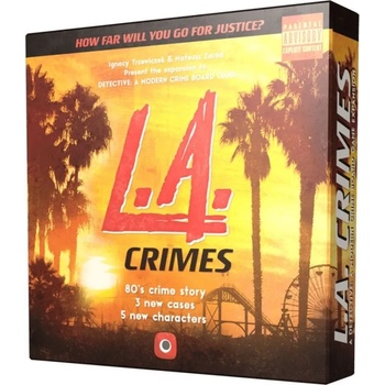 PORTAL GAMES Разширение за настолна игра Detective - L. A. Crimes (DETLAC032019EN)