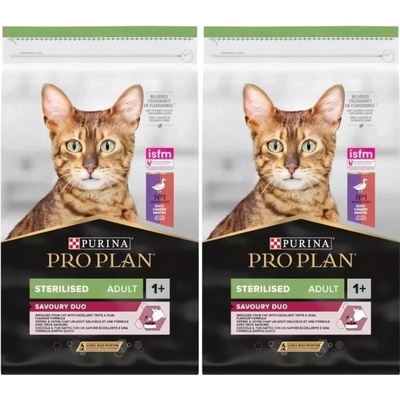 PURINA Pro Plan Cat Sterilised Duck & Liver 2 x 10 kg