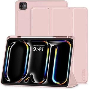 Tech-Protect Калъф-писалка Tech-Protect SC за iPad Pro 11 5/6 2024-2025 - розов (5906302335855)