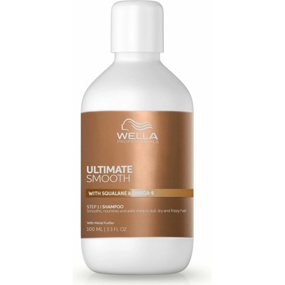 Wella Professionals Ultimate Smooth Shampoo intenzivně vyživující šampon pro lesk a hebkost vlasů 100 ml