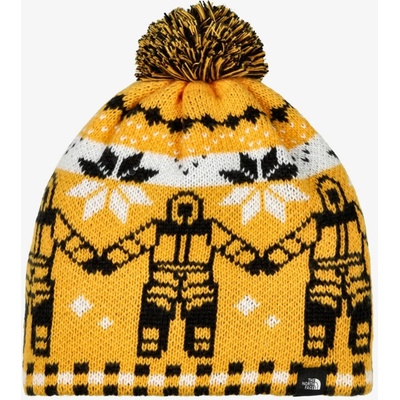 The North Face Cabin Ski Tuke gold him suit jacquard/pom