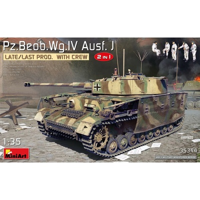 MiniArt Pz.Beob.Wg.IV Ausf. J Late/Last production 2in1 with Crew 1:35