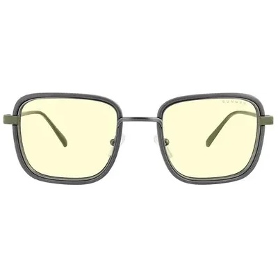 GUNNAR Геймърски очила GUNNAR Fallout Vault 33 Gunmetal/Olive - Amber (FAL-05501)