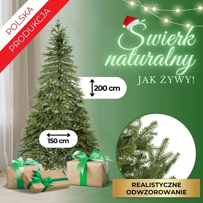 Springos Vianočný stromček 200cm CT0149