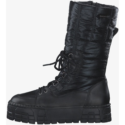 Tamaris Черни дамски боти с естествен пух Tamaris Tamaris | Cheren | ЖЕНИ | 37