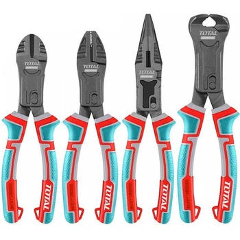 TOTAL Клещи усилени 200/215 мм, TOTAL THT2CK241S Industrial, 4 бр (UNI-012088)