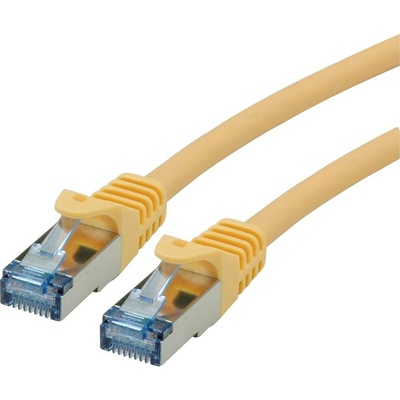 Roline 21.15.2826 S/FTP patch kat. 6a LSOH 7,5m žlutý