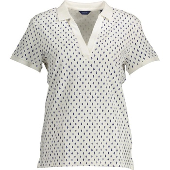 Tommy Hilfiger Polo Maniche Corte Donna Bianco
