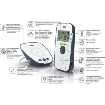 Nuk ECO Control Audio Display 530D+ pestúnka