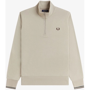 Fred Perry Горнище с цип Fred Perry FredPerry Half Zip Top - Warm Oat 50A