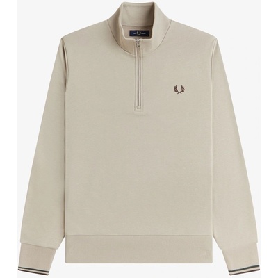 Fred Perry Горнище с цип Fred Perry FredPerry Half Zip Top - Warm Oat 50A