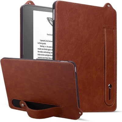 Protemio BACKY Ochranný obal s držiakom Amazon Kindle Scribe 2024 102397 hnedý