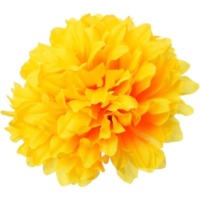HLAVA CHRYZANTÉMA ORANŽOVÁ 13CM BAL:12KS