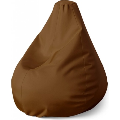 Sablio sedací vak Pear hnědá 140 x 100 x 25 cm