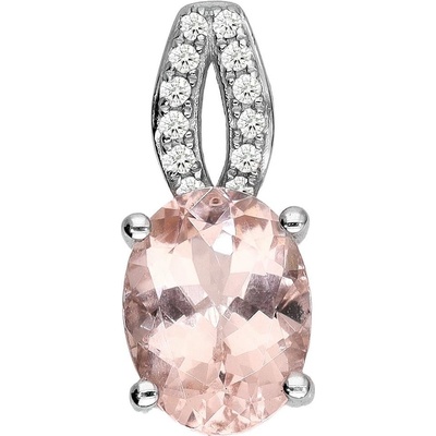 Zlaton Přívěsek bílé zlato s diamanty 000062010207