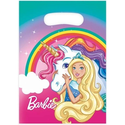 Barbie II. dárkové tašky 8 ks, 16 cm x 23 cm