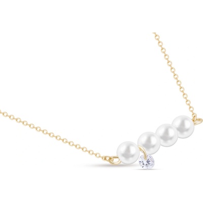 Biju Pozlacený řetízek perla 3002004