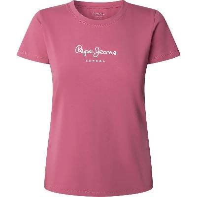 Тениска Pepe jeans New Virginia short sleeve T-shirt - Pink (Slate Rose Pink)
