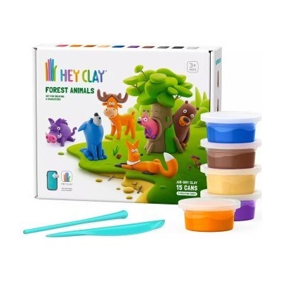 IMC Toys Комплект от глина Hey Clay: горски животни
