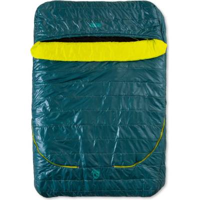 NEMO Equipment Синтетичен спален чувал Nemo Jazz Double 2025 Synthetic sleeping bag - Lagoon / Lumen - размер up to 193 cm (514-1558-0111)